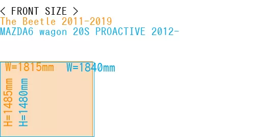 #The Beetle 2011-2019 + MAZDA6 wagon 20S PROACTIVE 2012-
